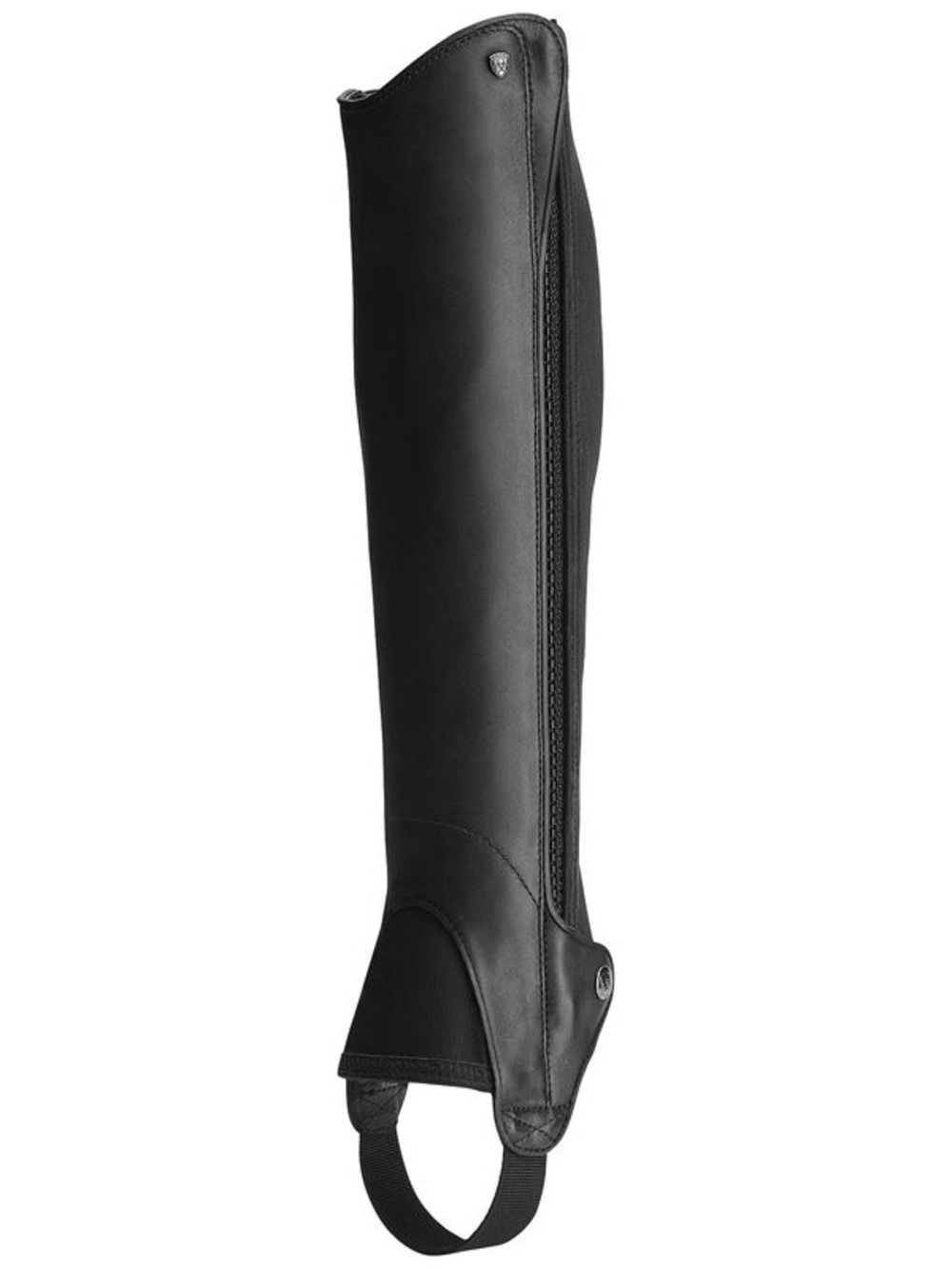 Ariat Black Leather Flex Half Chaps Short Small Calf